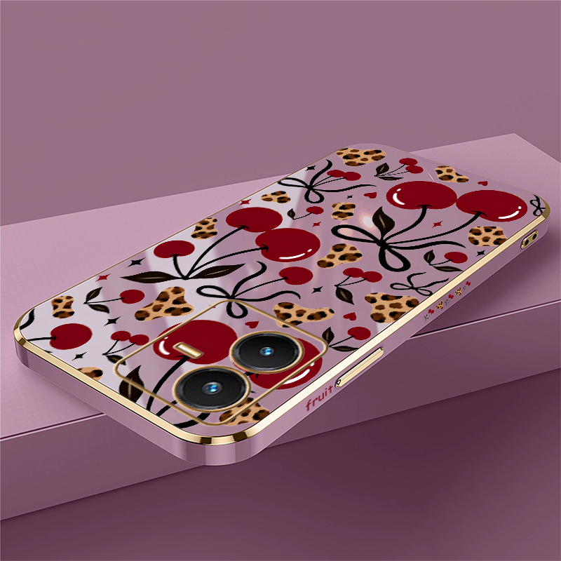 Casing Print Cherry Untuk Vivo - Vivo Y28 ulasan dan harga