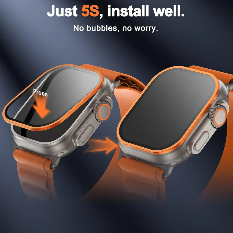 Kaca Tempered untuk Apple Watc - Smartwatch Screen Film ulasan dan harga